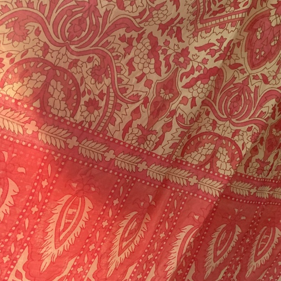 NATURAL LIFE Pink and Cream Boho Blouse - Picture 4 of 4